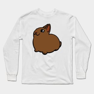 Brown Bunny Rabbit Coney Long Sleeve T-Shirt